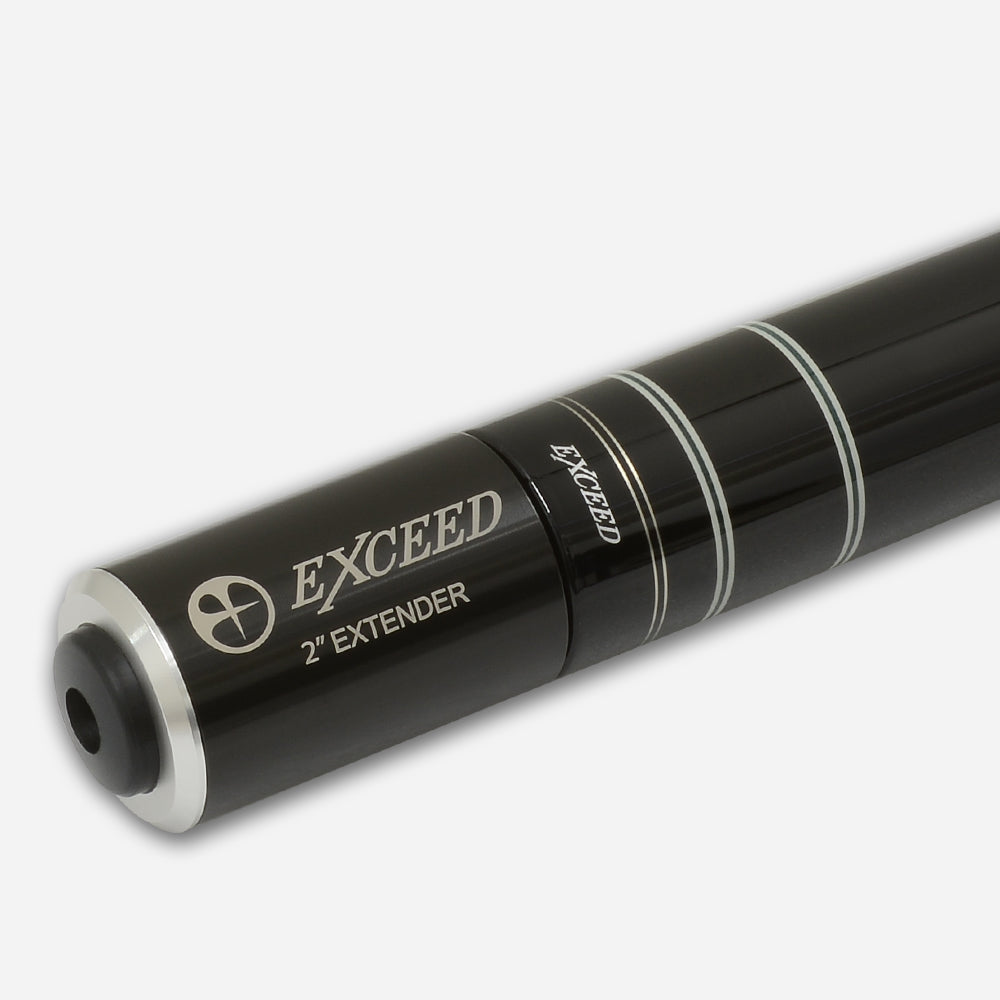 EXCEED ビリヤードキュー   EXCEED 2インチエクステンダー付き EXCEED 2インチ エクステンダー（4色展開） – BILLIARD SQUARE